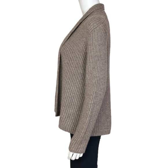 Eileen Fisher Alpaca Silk Stitch Cardigan - sz Small - Picture 5 of 9